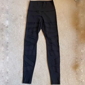 Lulu lemon mesh leggings size 8